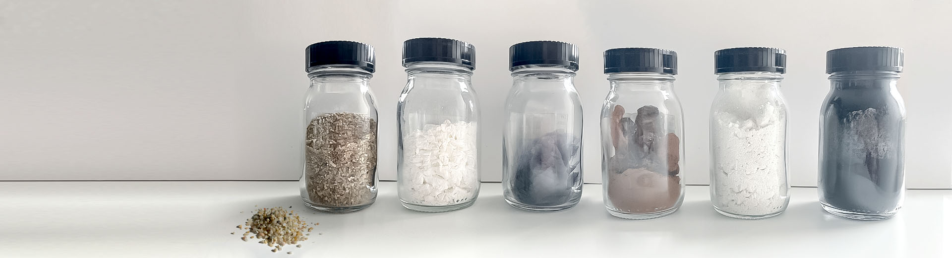 Bulk material samples