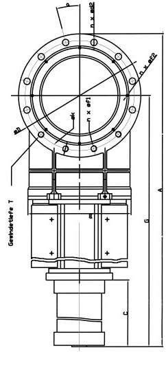 Skizze Flachschieber ZFT-4