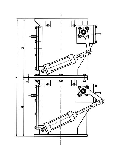 Sketch Double Flap valve DFG_FH